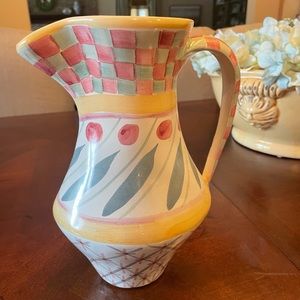 MacKenzie Childs Pitcher